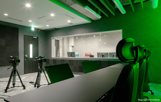 スタジオ内観
